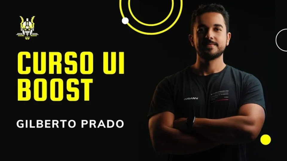Capa do curso UI Boost – Gilberto Prado