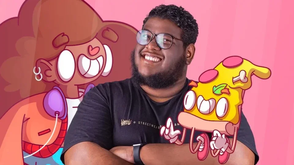 Capa do curso Ilustração de Personagens com Illustrator – Thunder Rockets