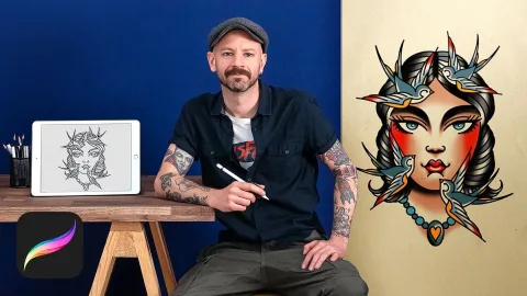 Design de Tatuagens no Procreate – Fernando Aponte