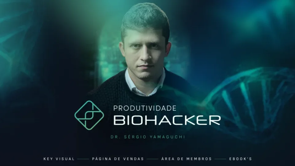 Capa do curso Produtividade Biohacker – Sergio Yamaguchi