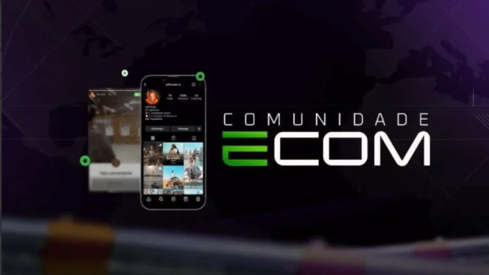 Capa do curso Comunidade Ecom – Jefferson Ecom