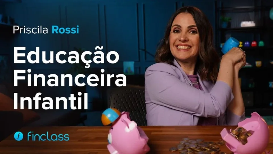 Capa do curso Educação Financeira Infantil – Priscila Rossi
