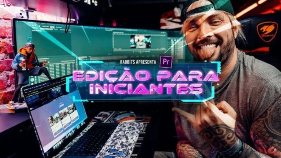 Capa do curso Edição para Iniciantes – Adobe Premiere PRO – Rabbit Filmes