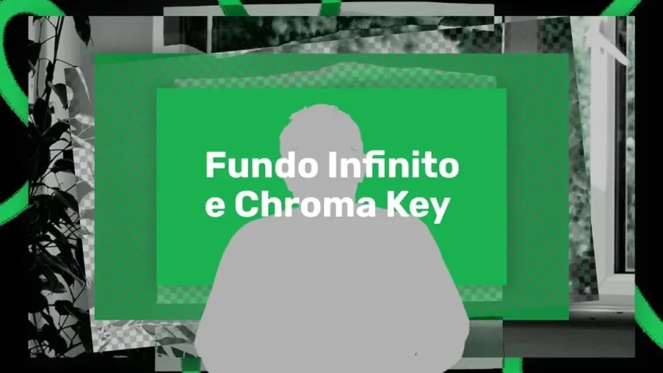 Capa do curso Fundo Infinito e Chroma KEY – Mateus Ferreira