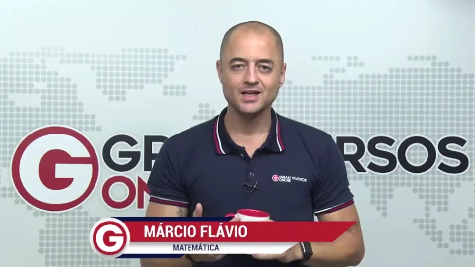 Capa do curso Matemática para Concursos – Márcio Flávio