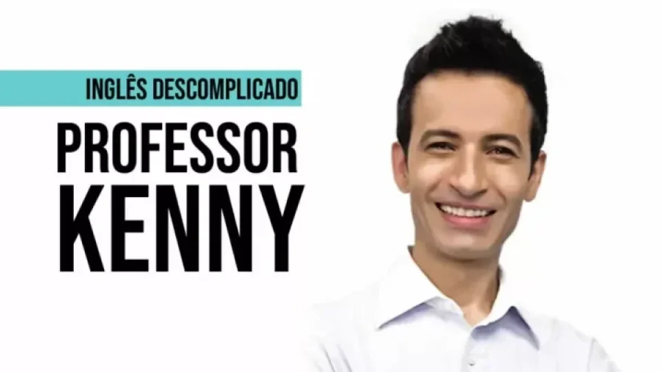 Capa do curso Curso de Inglês – Prof. Kenny