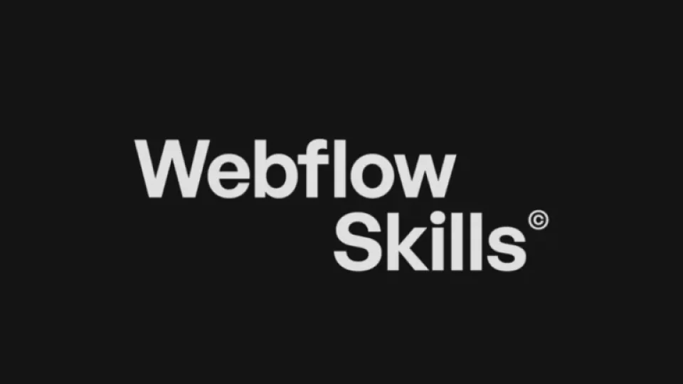 Capa do curso Webflow Skills – JP Teixeira