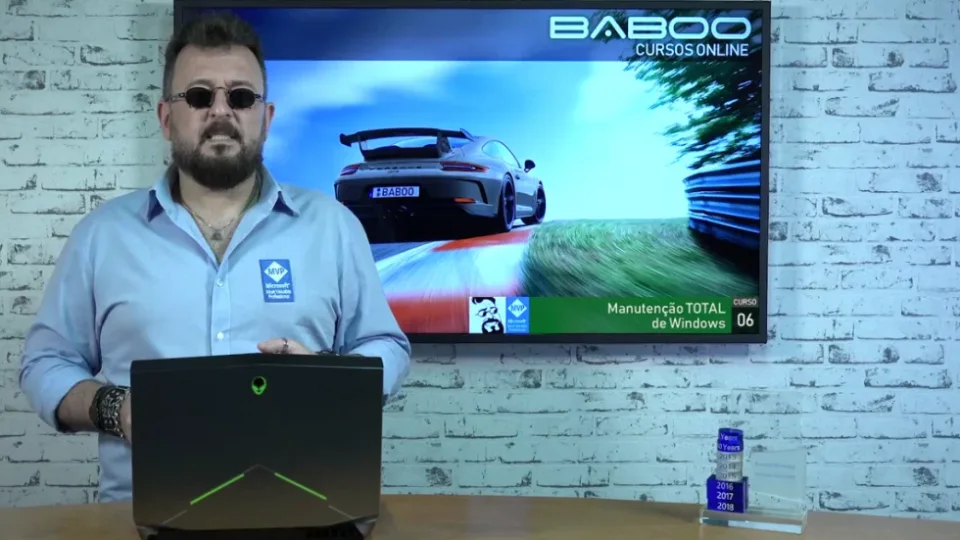 Capa do curso Manutenção Total de Windows – Baboo