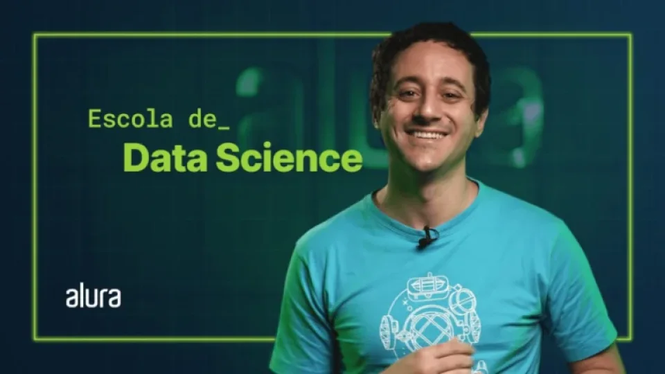 Capa do curso Escola de Data Science – Alura