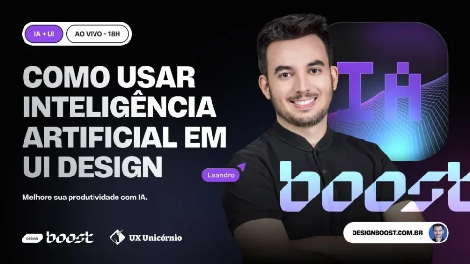 Capa do curso IA Creative – Design Boost