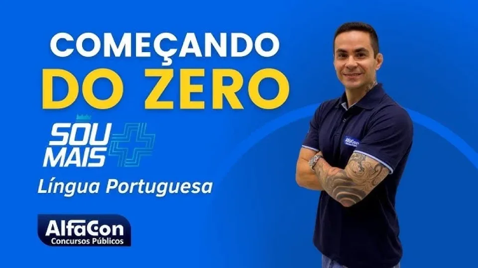 Capa do curso Língua Portuguesa – Alexandre Soares – Alfacon