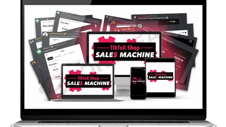 Capa do curso Tiktok Shop Sales Machine – Stefan Georgi