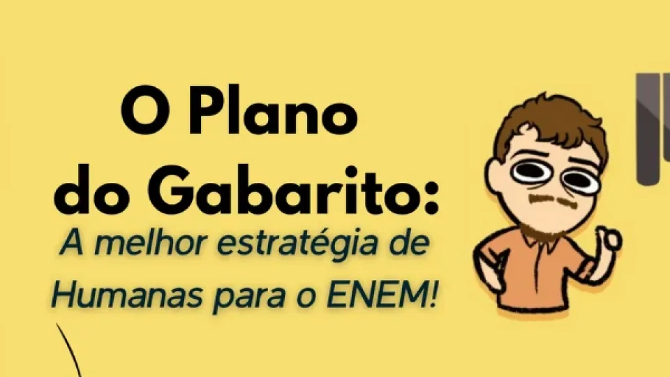 Capa do curso O Plano do Gabarito Enem – Rafael Duarte