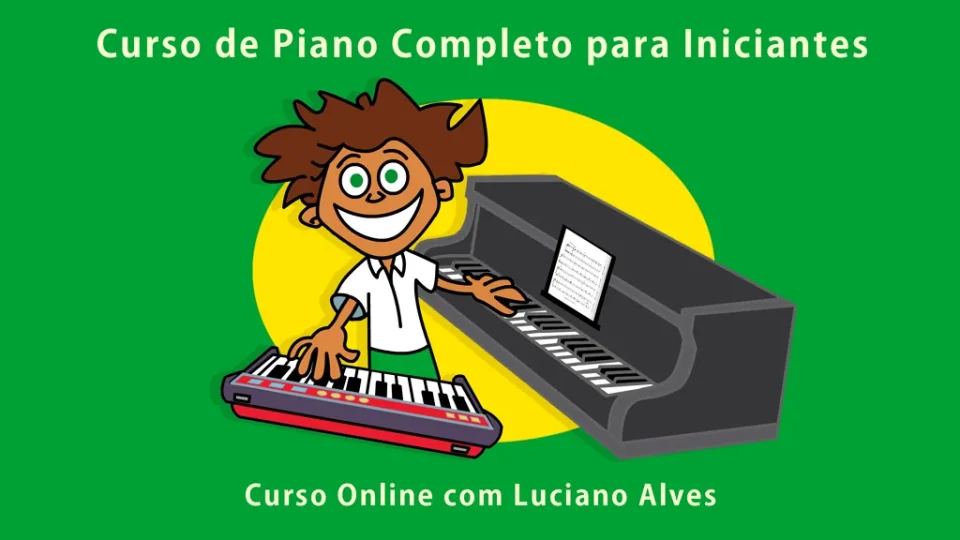 Capa do curso Piano para Iniciantes – Luciano Alves