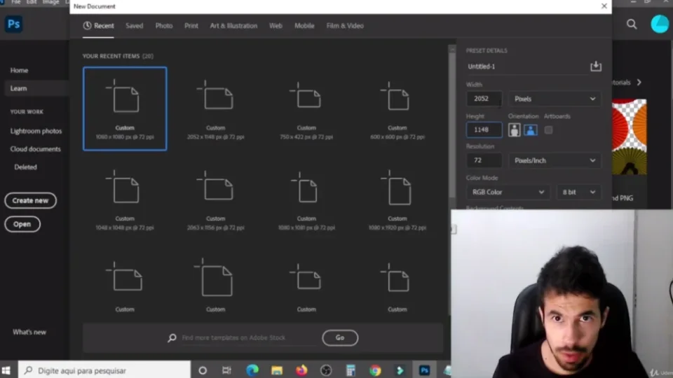 Capa do curso Como Usar o Photoshop – João Marcos