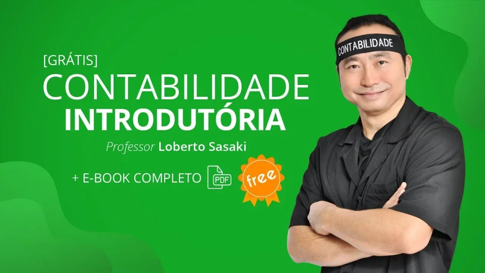 Capa do curso Contabilidade – Loberto Sasaki