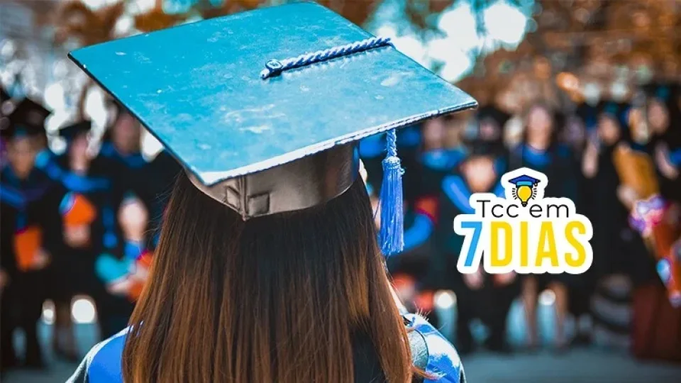 Capa do curso TCC em Sete Dias – Junio Boeche