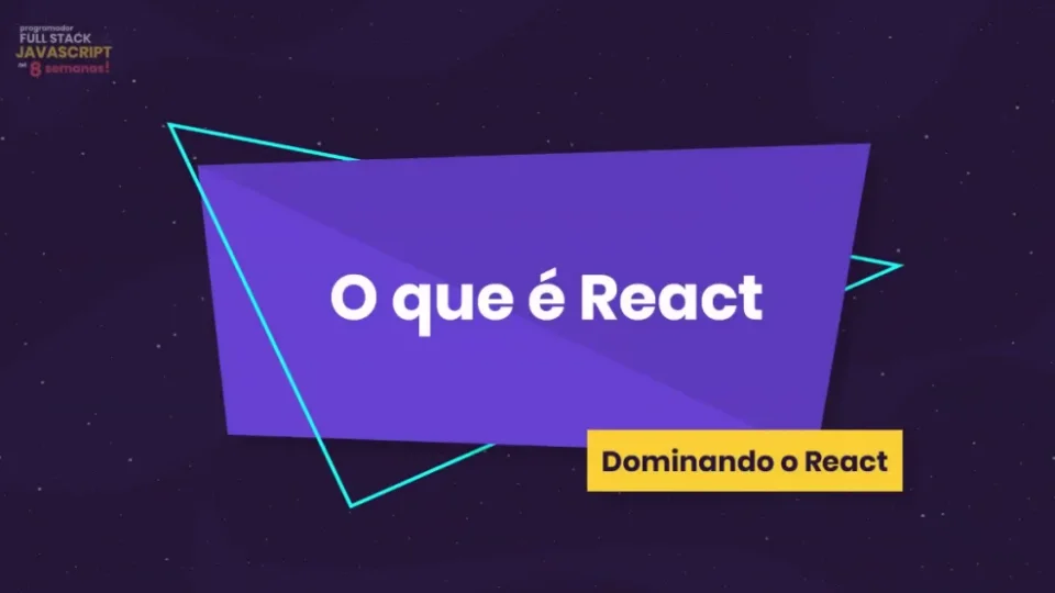 Capa do curso Introdução ao React – Onebitcode