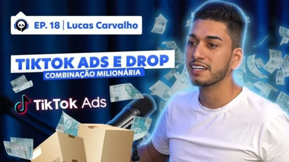 Capa do curso Tikdrop – Drop na Prática – Lucas Carvalho