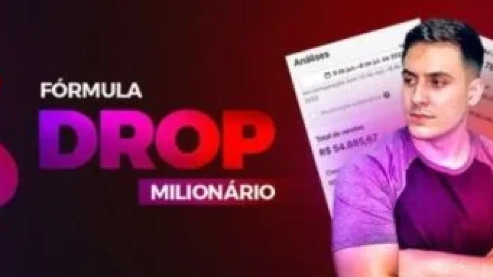 Capa do curso Fórmula Drop Milionário – Rawiery Pinheiros dos Santos