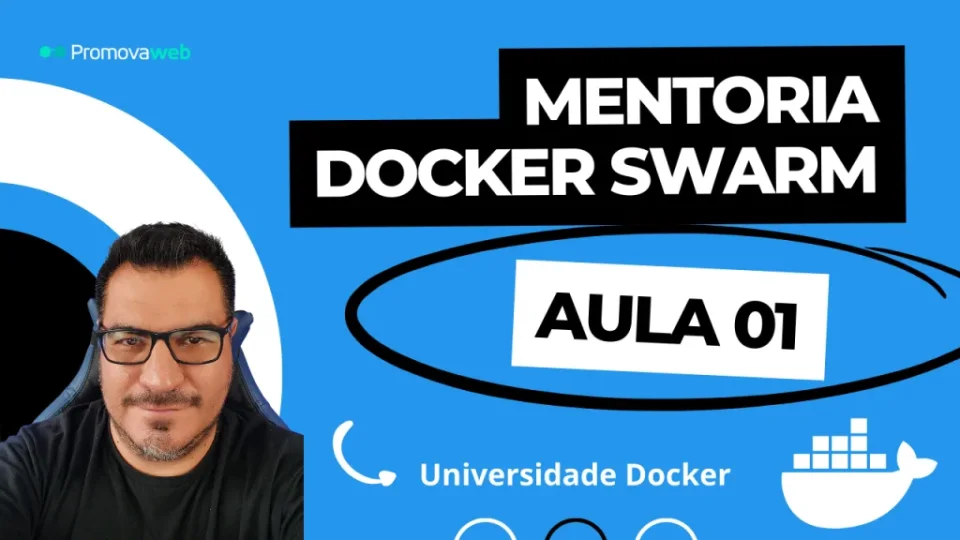 Capa do curso Formação Docker Swarm – Promova WEB