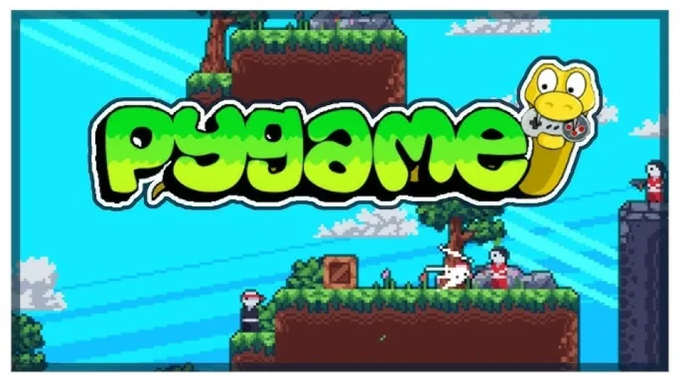 Capa do curso Pygame – Hugo Vasconcelos