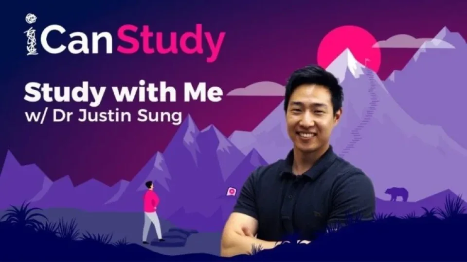 Capa do curso I CAN Study – Justin Sung