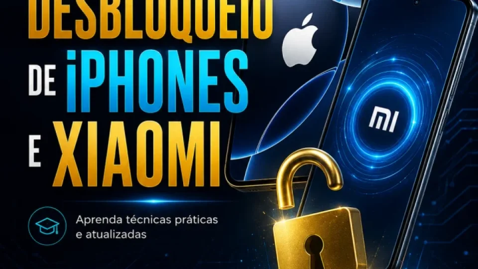 Capa do curso Desbloqueio de Iphones e Xiaomi Matheus Brito