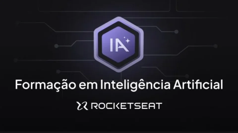 Capa do curso Formação Inteligência Artificial – Rocketseat
