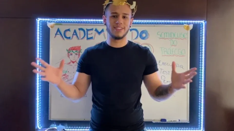 Capa do curso Academia do Olimpo – Gabriel Oliveira