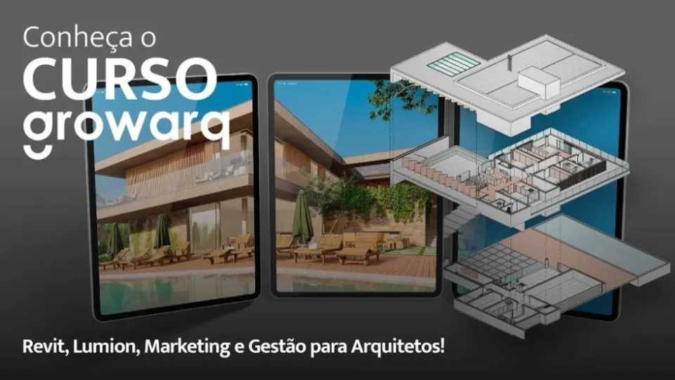 Capa do curso Revit Growarq 2.0 – Growarq