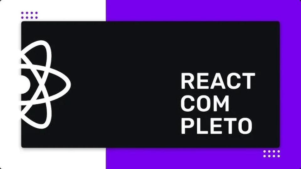 Capa do curso React Completo – Origamid