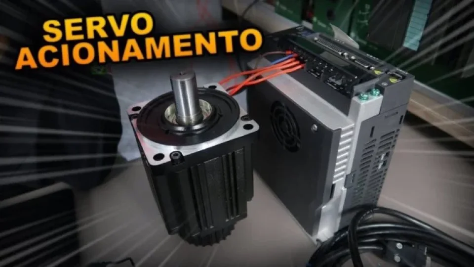 Capa do curso Servo Acionamento – Renato Lúcio