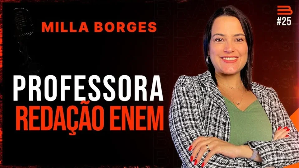 Capa do curso Método Blindado – Redação Enem com Prof. Milla Borges