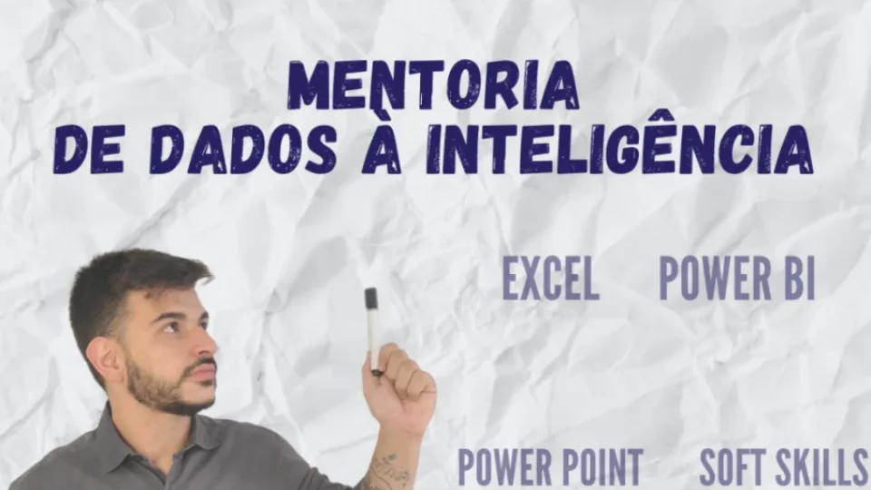 Capa do curso Power BI de Dados À Inteligência – Marcelo Cunha