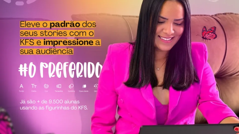 Capa do curso Comunidade KFS – Sabrina Leite
