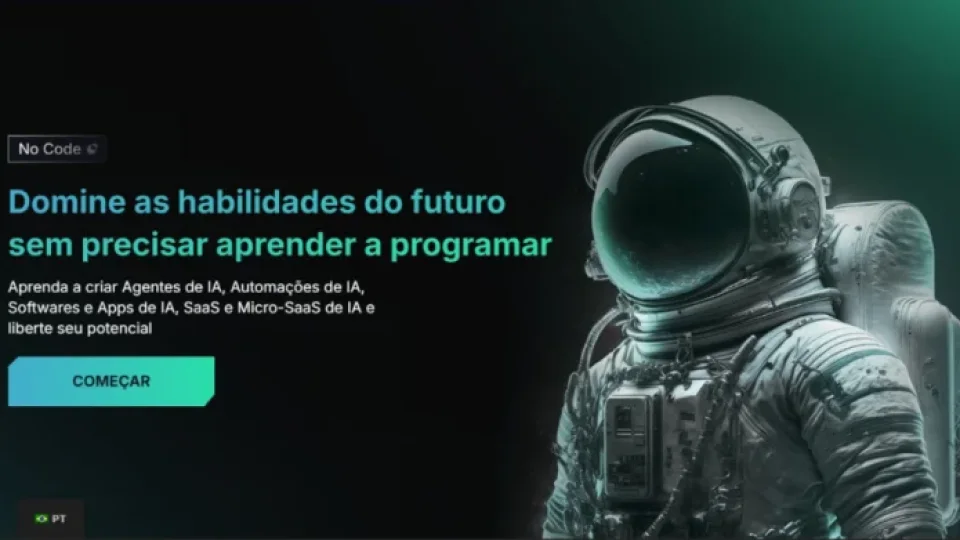 Capa do curso Formação Nocodeia – Matheus Castelo e Neto Camarano