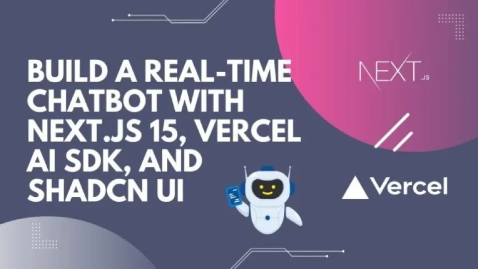 Capa do curso Vercel IA SDK Chatbot com Next.js – Gowsik