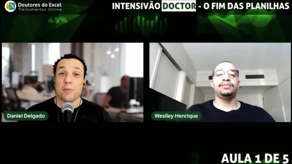 Capa do curso O FIM das Planilhas – Doutores do Excel
