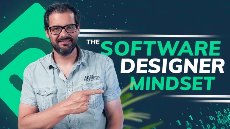 Capa do curso THE Software Designer Mindset – Arjancodes – Ptbr