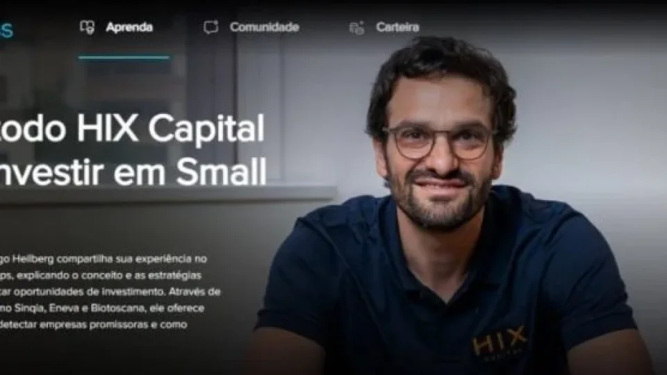 Capa do curso Investir em Small Caps – Rodrigo Heilberg