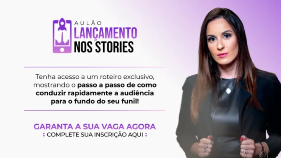 Capa do curso Lançamento nos Stories – Valeska Bruzzi