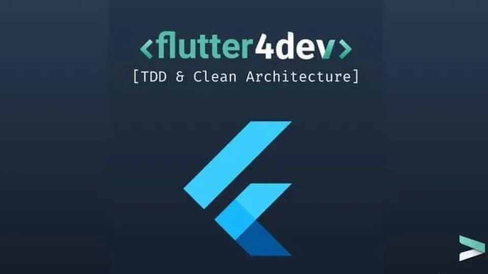 Capa do curso Flutter TDD e Clean Architecture – Rodrigo Manguinho