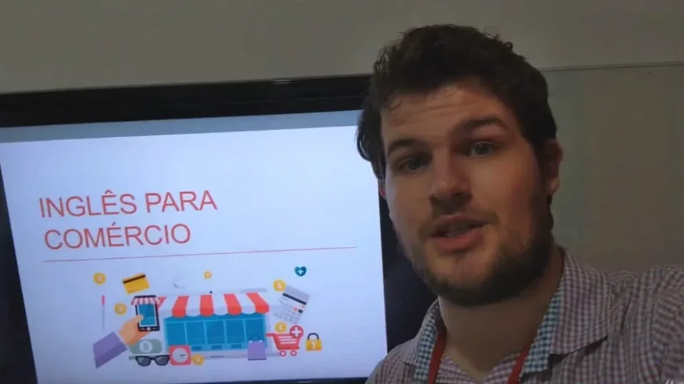 Capa do curso Inglês para Comércio – Alberto Augusto