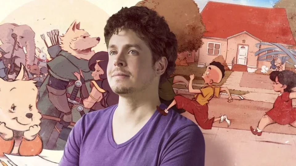 Capa do curso Criação de Personagem para Quadrinhos – Vitor Cafaggi