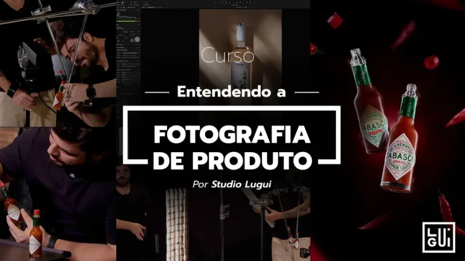 Capa do curso Entendendo a Fotografia de Produto – Studio Lugui