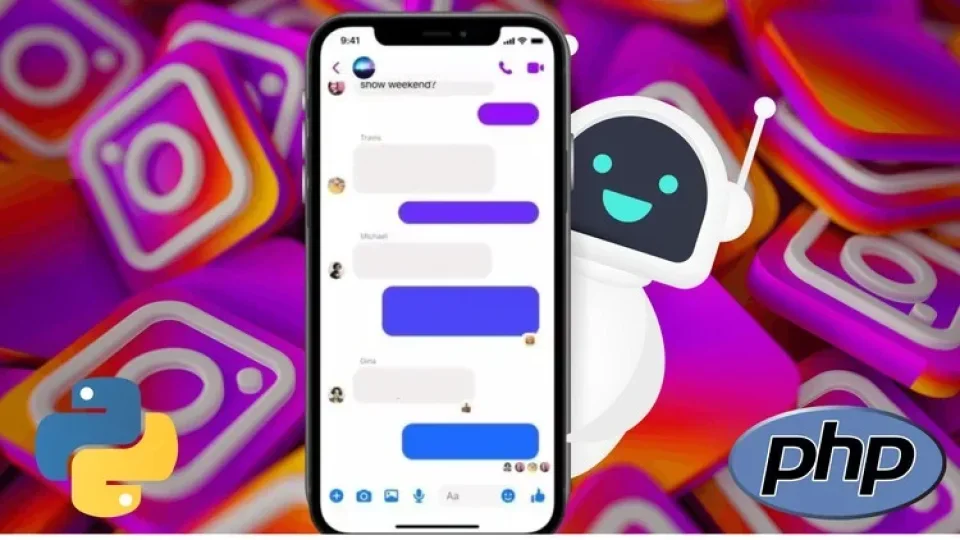 Capa do curso BOT Atendimento para o Instagram – Victor Souza