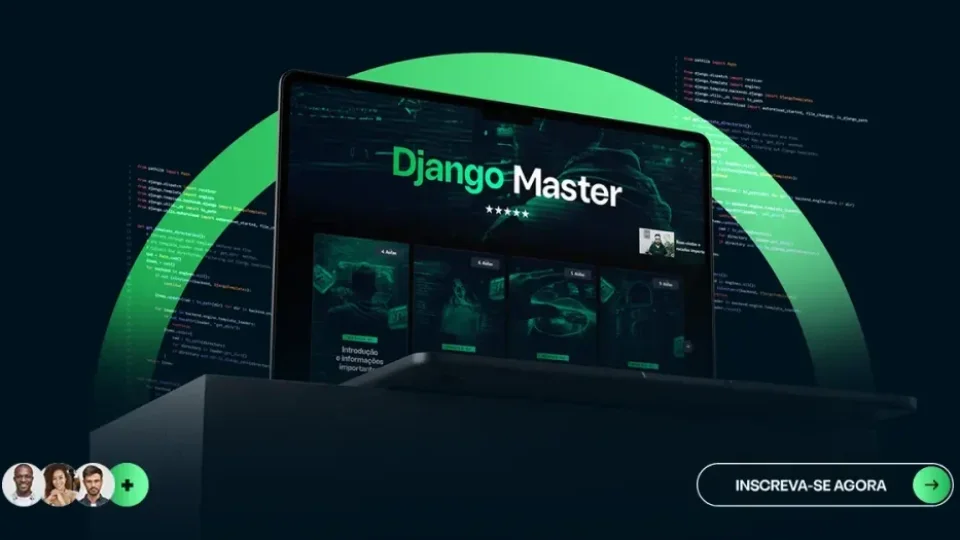 Capa do curso Django Master – Python Code