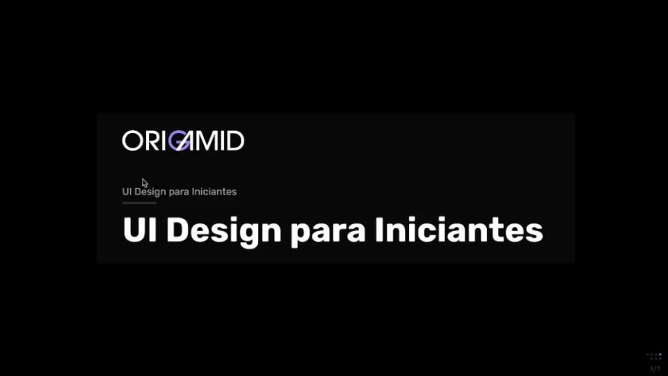 Capa do curso Ui/Ux Design para Iniciantes – Origamid
