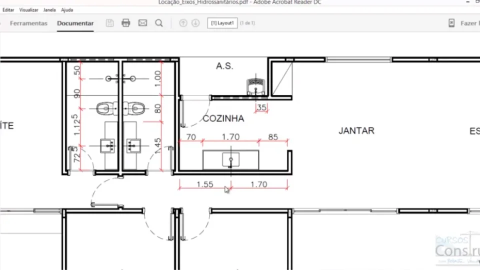 Capa do curso Autocad: Projeto Arquitetônico (Abnt NBR 6492)